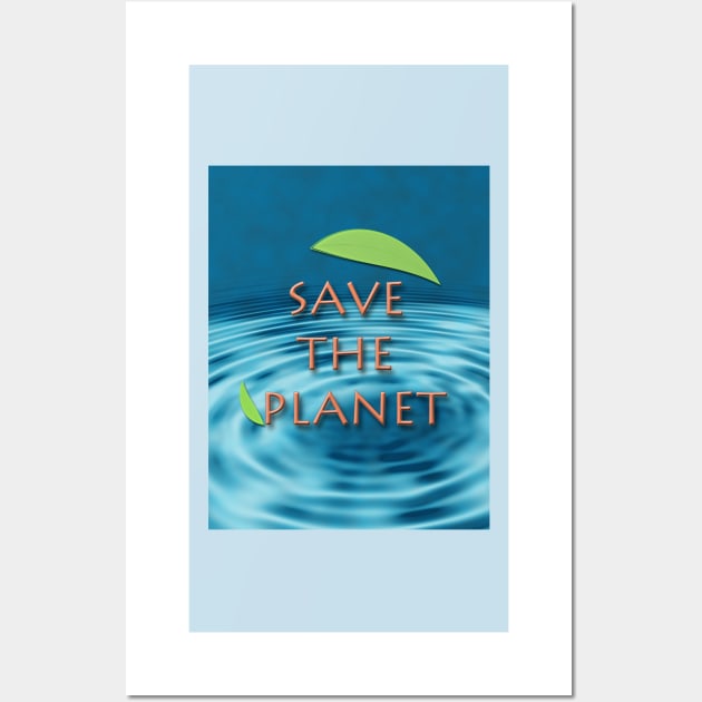 Save the planet Wall Art by ikshvaku